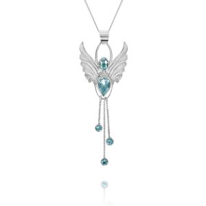 Angel necklace for self-confidence