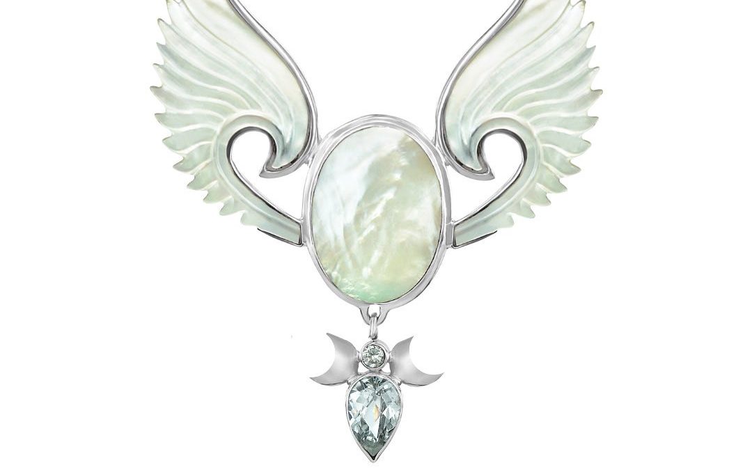 Divine Feminine Angel Necklace