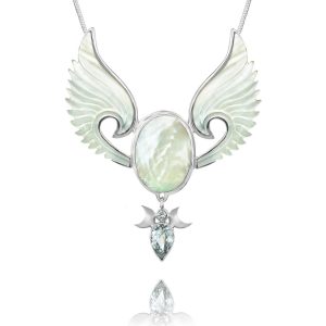 divine feminine angel goddess pendant necklace