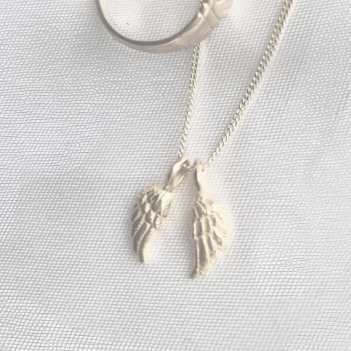 Tine wings necklace in 925 silver