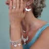 angel wings hoop earrings