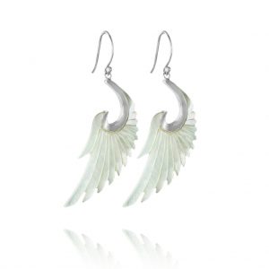 angel wings earrings